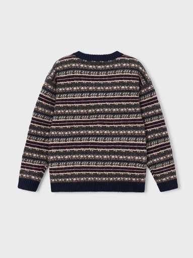 Mayoral  Jersey Jacquard 16-07302-400 Marino [1]