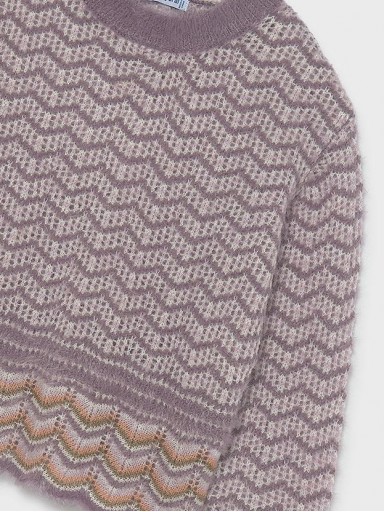 Mayoral Jersey Jacquard Geométrico 16-07334-040 Lavanda [3]