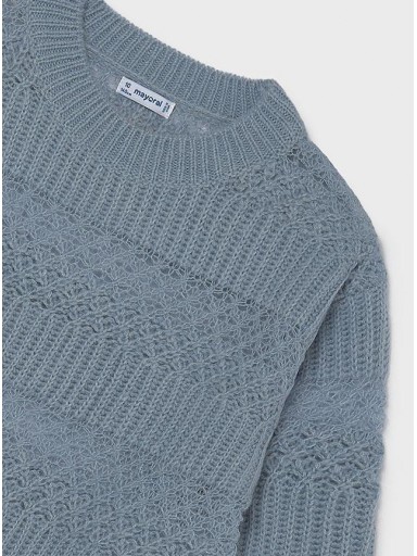 Mayoral Jersey Estructurado Calado 16-07335-010 Iceberg [3]