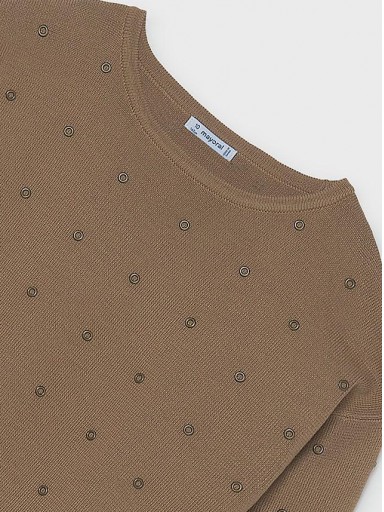 Mayoral Jersey Tachas Termo fijadas 16-07336-015 Camel [3]