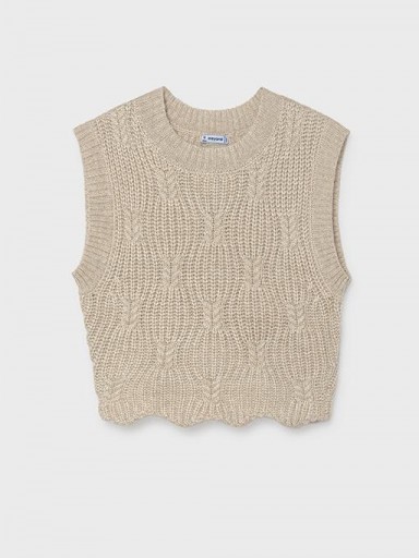Mayoral Chaleco Tricot 16-07347-033 Humus [2]