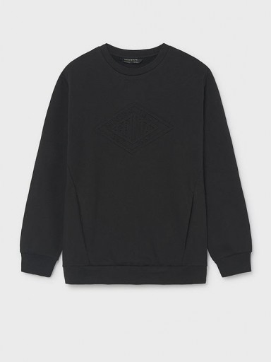 Mayoral Pullover Embossed Sin Capucha 16-07410-040 Negro [1]