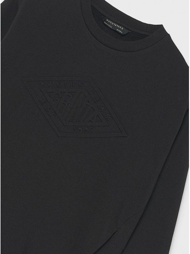 Mayoral Pullover Embossed Sin Capucha 16-07410-040 Negro [3]
