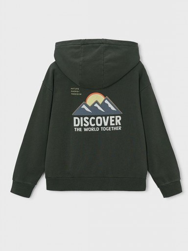 Mayoral Sudadera Capucha Print 16-07420-453 Pino [1]