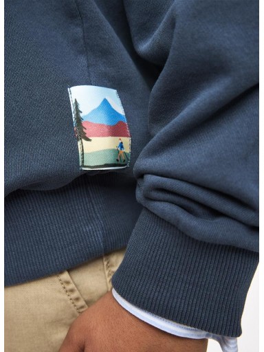 Mayoral Sudadera Cuello Chimenea 16-07422-440 Indigo [1]