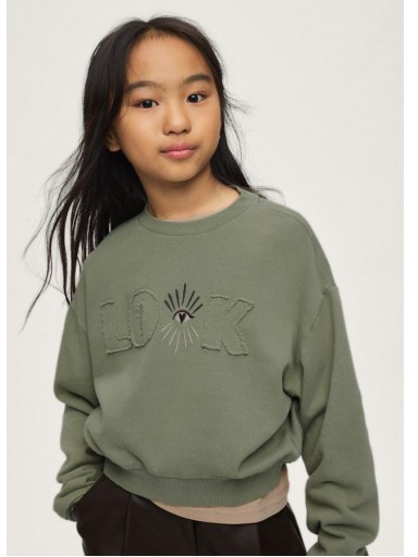 Mayoral Pullover Apliques Bordados 16-07427-047 Salvia [0]