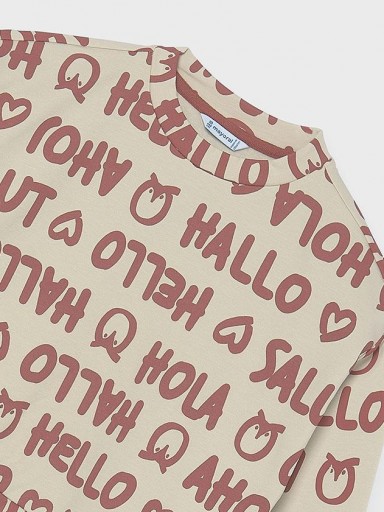 Mayoral Pullover Estampado 16-07430-057 Piedra [3]