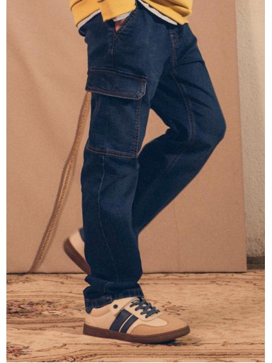 Mayoral Pantalón Soft Denim Jogger 16-07506-089 Oscuro [1]