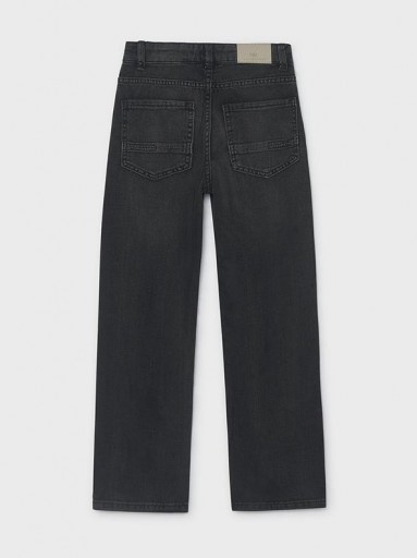 Mayoral Pantalón Denim Wide Fit 16-07515-044 Negro [1]