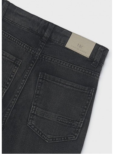 Mayoral Pantalón Denim Wide Fit 16-07515-044 Negro [2]