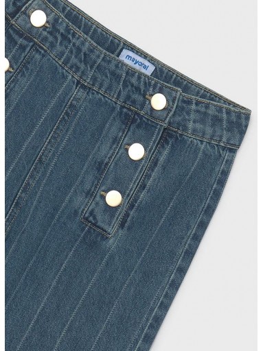Mayoral Pantalón Denim Wide Led 16-07525-088 Medio [2]