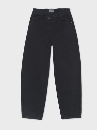 Mayoral Pantalón Sarga Barrel 16-07526-097 Negro [2]