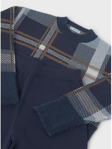 Mayoral Conjunto Pantalón Tricot Jacquard 16-07532-019 Tinta [4]