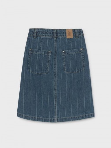 Mayoral Falda Midi Denim Rayas 16-07931-088 Medio [2]