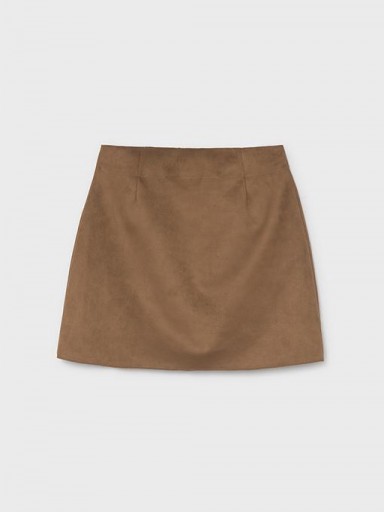 Mayoral Falda Suede 16-07932-004 Caramelo [2]