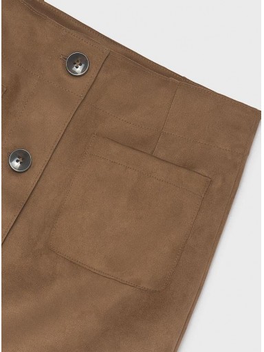 Mayoral Falda Suede 16-07932-004 Caramelo [3]