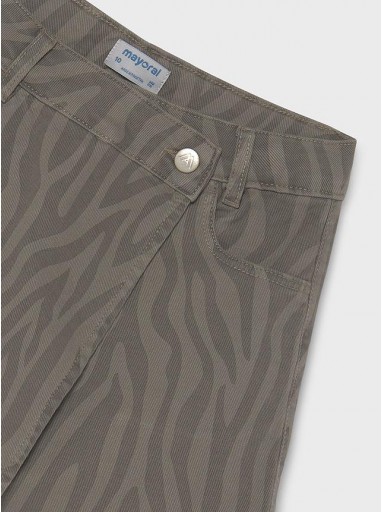 Mayoral Falda Pantalón Sarga 16-07934-035 Chocolate [2]