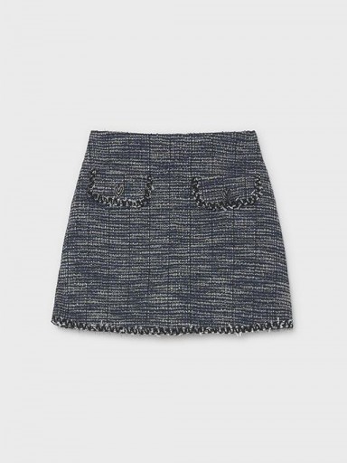 Mayoral Falda Pantalón Punto tweed 16-07935-059 Noche [2]