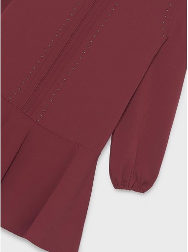 Mayoral Vestido 16-07940-041 Granate [3]