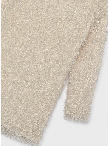 Mayoral Vestido Flecos 16-07941-044 Avena [4]
