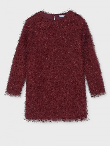 Mayoral Vestido Flecos 16-07941-044 Avena [0]