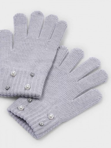 Mayoral Guantes Tricot Perlas 16-10295-086 Gris mez [0]