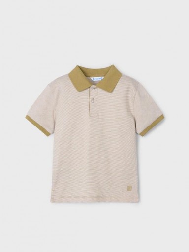 Mayoral  Polo m/c Punto Estructura 25-03105-056 Arena