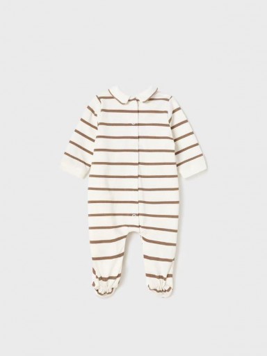 Mayoral pijama con estampado recién nacido 23-01750-043 Cacao [1]