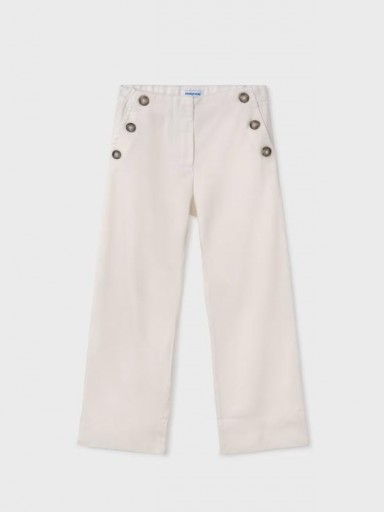 Mayoral pantalón culotte botones 24-06501-058 Crudo [1]