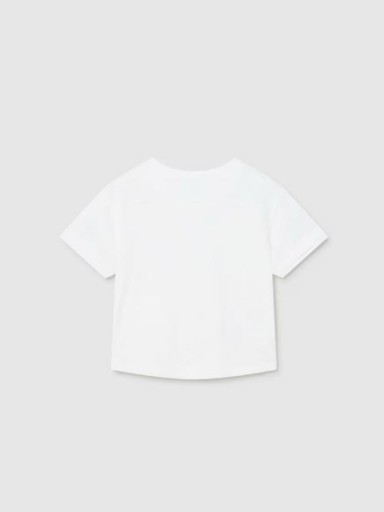 Mayoral camiseta botones bebé 24-01016-081 Blanco [1]