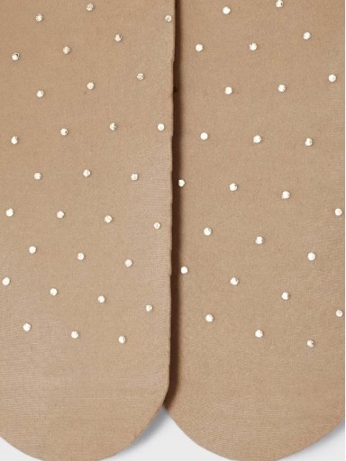 Mayoral Girl Polka Dot Tights 24-10701-002 Natural [1]