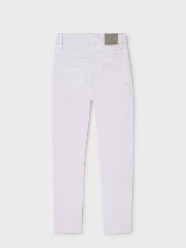 Mayoral pantalón slim fit 24-00520-093 Blanco [1]