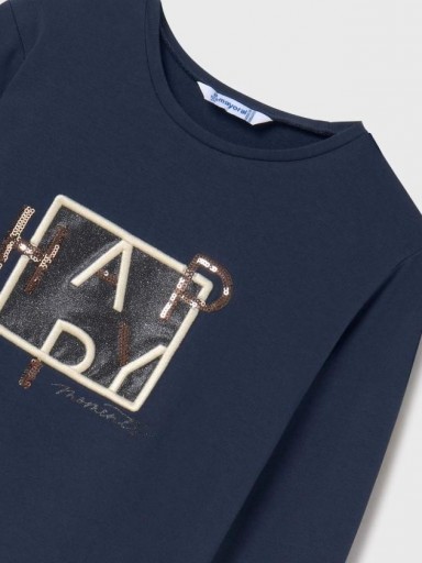 Mayoral Camiseta M/L 14-07004-018 Noche [1]