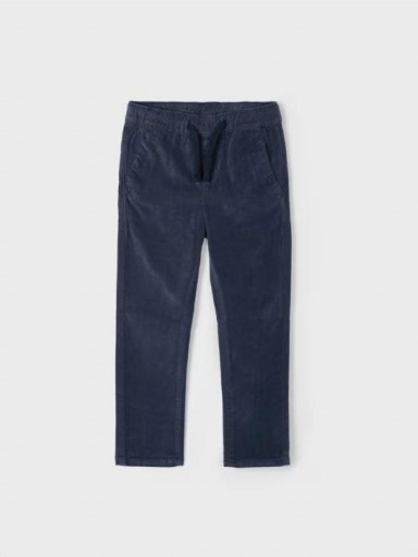 Mayoral Pantalón chino aterciopelado 14-04527-042 Blue Black