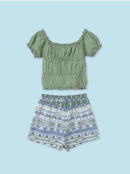 Mayoral Conjunto Short estampado 25-06294-001 Menta [1]