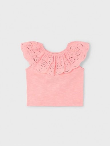 Mayoral Camiseta m/c Combinada 25-03012-018 Salmon [1]