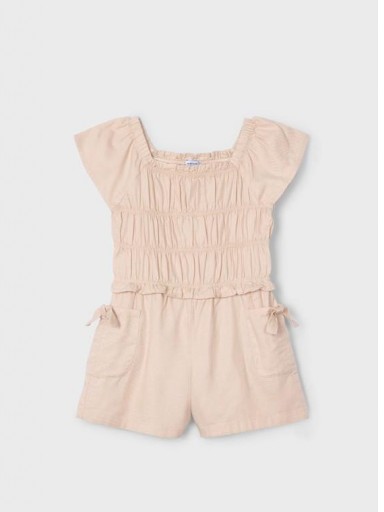 Mayoral Mono Fruncido 25-03873-016 Sepia [1]