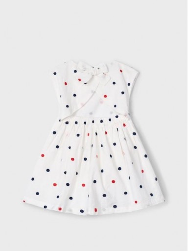 Mayoral Vestido Topos Bordados 25-03921-062 Crd-Marino [1]