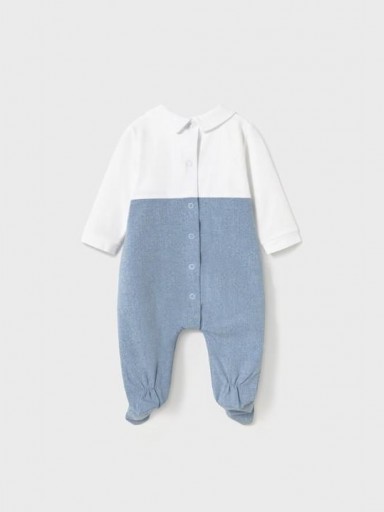 Mayoral Pelele largo cuello 25-01704-090 Bco-Riviera [1]