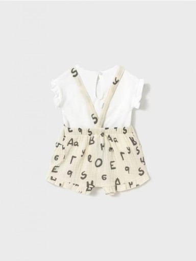 Mayoral Conjunto peto y camiseta 25-01662-022 Ceramica [1]