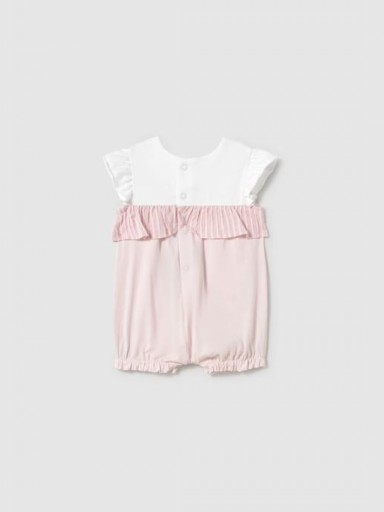 Mayoral Pelele corto detalle rayas 25-01748-062 Flor [1]