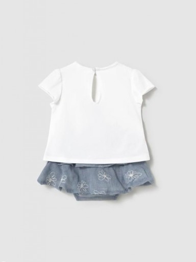 Mayoral Conjunto falda y camiseta 25-01853-015 Bluestone [1]