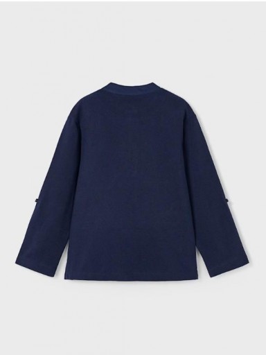 Mayoral Polo m/c Cuello Mao 25-03111-075 Marino [1]