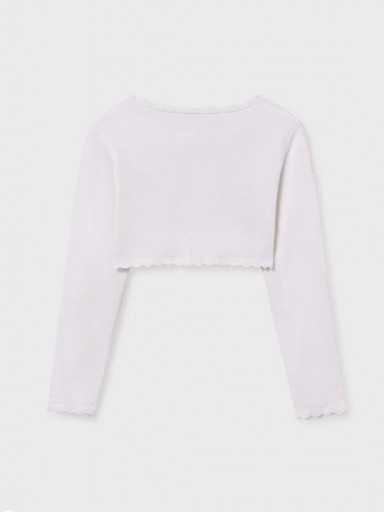 Mayoral Rebeca tricot basica 25-00332-056 Crudo [1]