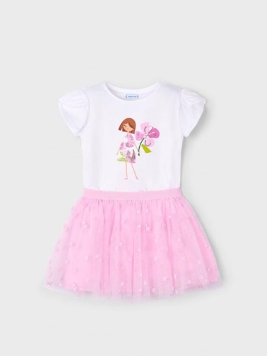 Mayoral Conjunto Falda  Tul 25-03946-051 Malva [1]