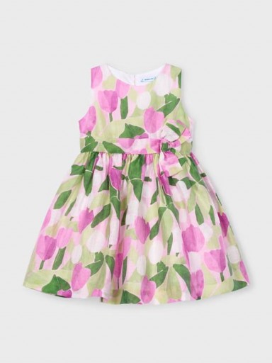 Mayoral Vestido Estampado 25-03913-044 Malva [1]