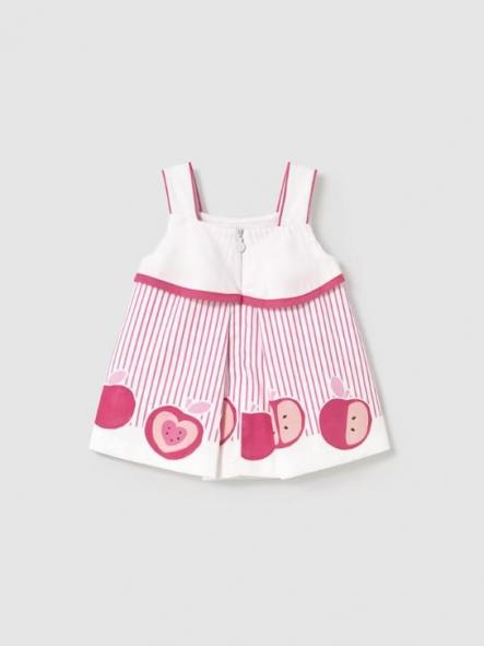 Mayoral Vestido cenefa frutas 25-01864-094 Fragola [1]