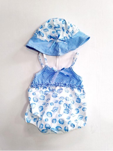 Bora Bora Bañador bebe + Gorrito Protección UV  OLAF7