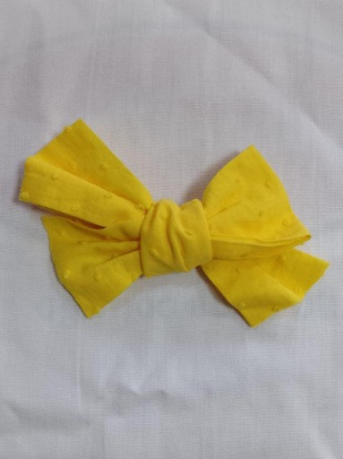 Basmarti Aplicacion en forma de lazada Cierre Alfiler de gancho Amarillo