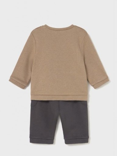 Mayoral Conjunto Pantalon Largo Jacquard 15-02583-078 Cacahuete [1]